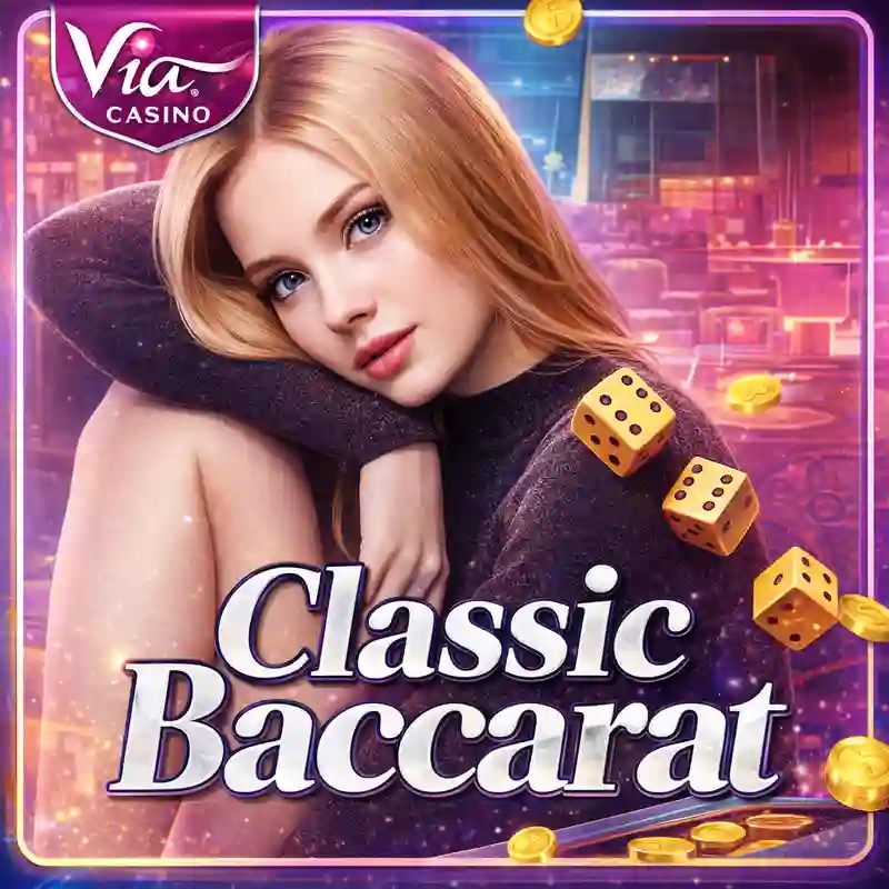 Klasikong Baccarat online casino game